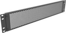 2U Perforated Blank Panel - Steel 19
