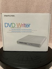 Memorex MDW218B Slim External CD/DVD Writer DVD 8X CDR 24X USB Powered Burner picture