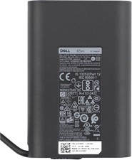 OEM Genuine 65W USB C Charger For Dell XPS 13 9300 9310 9350 9360 9365 9370 9380 picture