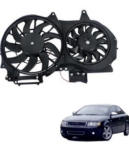  Engine Radiator Cooling Fan Assembly Compatible with Select Audi Models - A4  picture