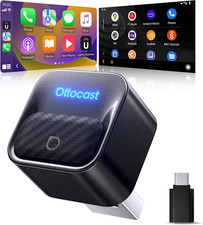 Ottocast Mini Core Latest Version, 2 in 1 Wireless CarPlay Adapter & Android Aut picture