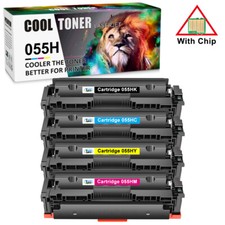 4PK Toner Compatible for Canon 055H 055 imageCLASS MF741Cdw MF743Cdw With Chip picture