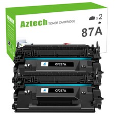 2PK Premium CF287A 87A Toner Cartridge for HP Laserjet Pro M506 MFP M527 M501dn picture
