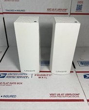 2X Linksys Velop Intelligent Mesh WiFi System WHW03 - NO CORDS - SAME DAY SHIP picture