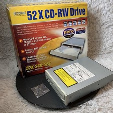 BUSLink 52X 24X 52X CD-RW Drive XP 95 98 ME 2000 Nero, just Drive (see Photos) picture