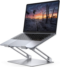 Lamicall Aluminum Laptop Stand for Desk for Macbook Air Pro Neo 10-17.3'' | Adju picture