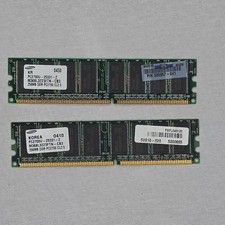 Samsung 512MB (2x256MB) DDR DIMM PC-2700 184-Pin CL2.5 PC2700U-25331-Z picture