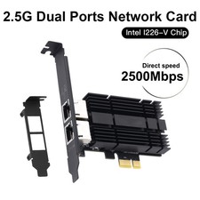Intel I226 2.5Gbps PCIe Ethernet Card Gigabit LAN Adapter for Desktop Windows picture