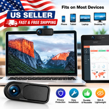 Webcam Privacy Cover Slider for Laptop Phone Tablet PC Camera Blocker Black picture