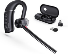 BH71 Pro Bluetooth Headset with USB-C/A Dongle, Teams Certified, Wireless Earpie picture