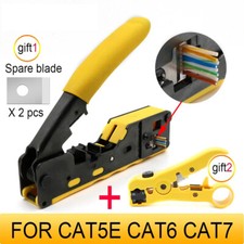 All in one Easy RJ45 Tool Network Crimper Cable Crimping Tools for RJ45 Cat7/6/5 picture