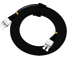 40M LC to SC Outdoor Armored Duplex 9/125 SM Fiber Optic Cable Jumper Optical... picture