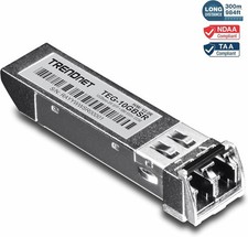 TRENDnet TEG-10GBSR 10GBASE-SR SFP+ Multi Mode LC Module 300 mwith DDM picture