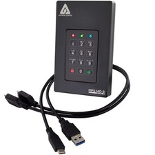 Apricorn AFL3-2TB 2TB Aegis FORTRESS L3 Rugged USB3.0 256B AES XTS FIPS + Keypad picture
