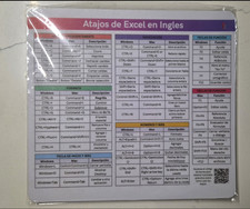 Excel shortcut mouse pad in Spanish 8.5