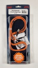 NEW QVS FIBER MULTIMODE FC TO FC PATCH CORD FDFC-2M picture