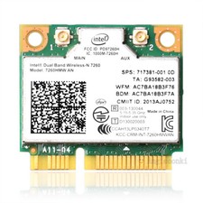 Dual Band HP 717381-001 INTEL WIRELESS N CARD 7260HMW AN 300Mpbs WLAN+BT 4.0 picture