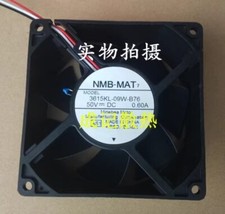 NMB-MAT 3615KL-09W-B76 9038 DC50V 0.60A 9CM 3-Wire Silent Cooling Fan picture