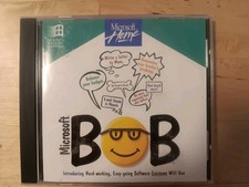 Microsoft Bob CD-ROM Rare Vintage 1994 Windows Software picture