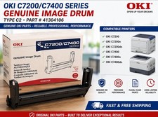 OKI C7200/C7400 Series Magenta Type C2 Genuine Image Drum 41304106 picture