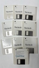 Apple Macintosh System 7.1 Floppy Disk Lot 10 Disks Install Tools Fonts Tidbits picture