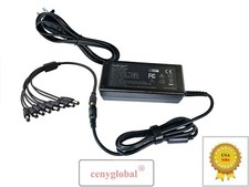 AC Adapter CCTV Security Camera DVR + 8 Split Zmodo Q-See DC 12V 5A Power Supply picture