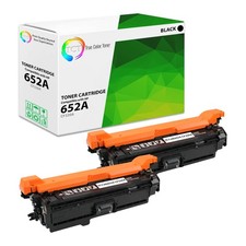 TCT 2 Black CF320A 652A Toner Cartridges For HP Color LaserJet M651 M680 picture