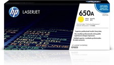 HP 650A CE272AC Yellow Contract LaserJet Toner Cartridge For CP5525 & M750 New picture