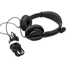 Kensington Classic EQ USB-C Headset with Mic and Volume Control Black K97464WW picture