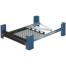 Rack Solutions 2U Sliding Laptop Shelf 17in D with Cable Management Arm 1USHL139 picture