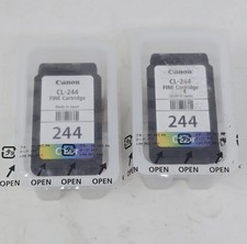 Oem Canon Inkjet Ink Cartridges  CL-244 Color 2pk  picture
