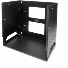 StarTech 8U Wall-Mount Server Rack with Built-in Shelf - Solid Steel picture
