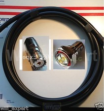 TIMES® 100 FEET LMR400 Coax Cable SO239 7/16 DIN MALE Clamp CB Ham Radio Antenna picture