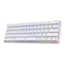 Redragon K630 Dragonborn Mechanical Keyboard Wired USB-C Detachable White picture