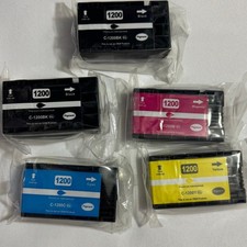 Hiink Inkjet Cartridge Set - PGI-1200XL Black, Magenta, Yellow, Cyan sealed picture