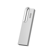 Wholesale  1/5/10pcs 32GB 64GB Waterproof Metal Flash Drives Memory Stick Silver picture