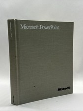 1988 Hardcover MICROSOFT POWERPOINT USER'S MANUAL for the APPLE MACINTOSH picture