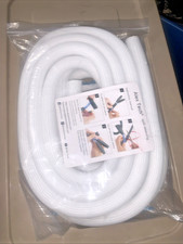 White Cord Protector Wire Loom Tubing Cable Sleeve for PC TV picture