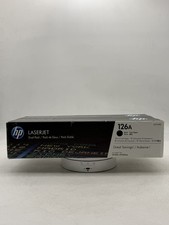 New Genuine HP 126A Black Toner Cartridge 2-Pack CE310A picture