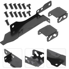 Black Iron Computer Pci Slot Holder Dual Fan Mount Rack for Graphic Cards picture