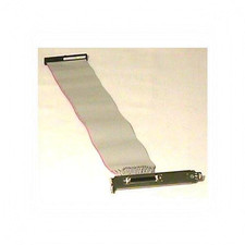 SCSI ID50F Internal - SCSI-2 II(HPDB50)Female External Bracket 16in Ribbon Cable picture