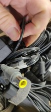 Lot of 5 42T5282 45N0319 45N0320 Genuine Lenovo 65W Yellow Adapter Round picture
