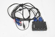Manhattan USB 4-Port Compact KVM Switch w/Cables – No Power Adapter picture