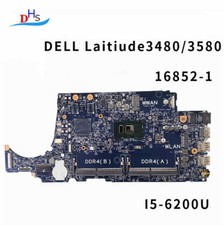 TD9WG For DELL Laitiude 3480 3580 Motherboard I5-6200U 16852-1 0TD9WG  picture