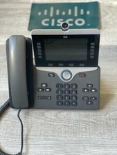 Cisco CP-8845-K9 Unified IP Endpoint VoIP Video Phone With Camera & Stand picture