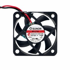 1PC 12V 0.8W 4010 4CM 2-pin silent magnetic cooling fan HA40101V4-000C-999 picture