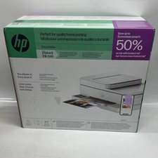New HP Envy All In One Laser Color Printer White 6555e picture