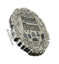 2026 Disney Parks Haunted Mansion Gate Entrance Plaque Magnet Bottle Opener picture