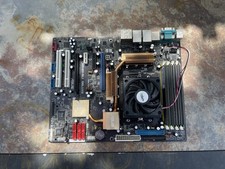 Vintage Asus M2N32-SLI Deluxe Motherboard With Cpu RAM Combo Tested And Serviced picture