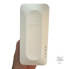 NETGEAR EAX17 AX3000 WiFi 6 Extender Dual-Band 1500 sq ft White Plug-In Open Box picture